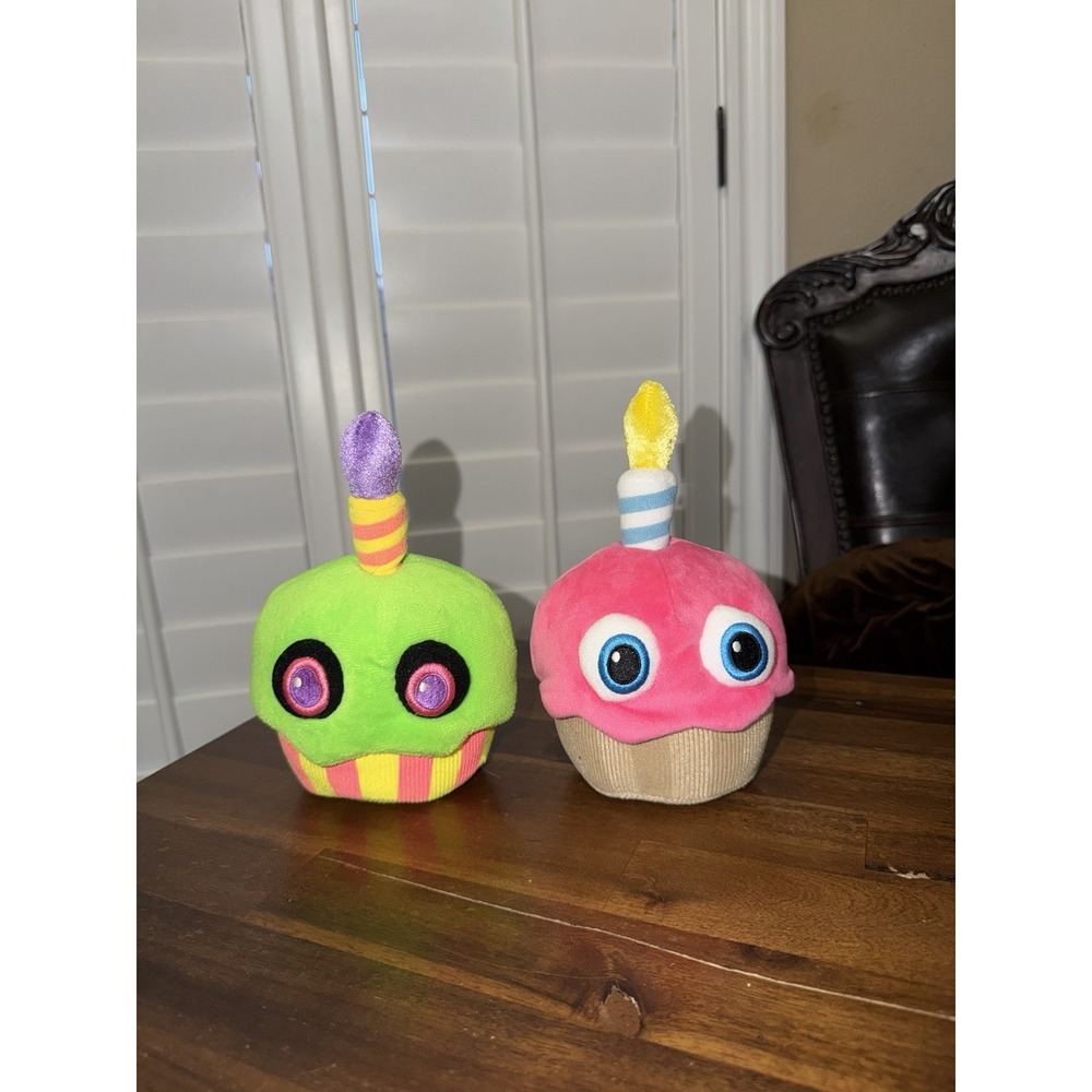 Five Nights At Freddy's Mr. Cupcake Original & Spring Color 7" Plush Stuffed  An